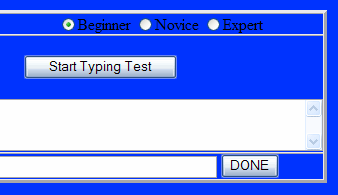 typing test