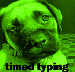 timed typing