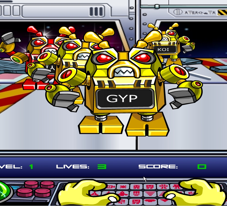 typing terror